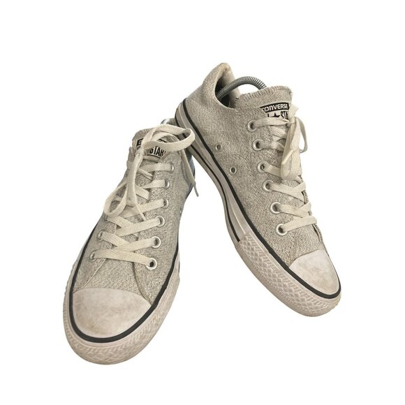 Converse 549700F All Star Womens Size 8 Grey Madison Canvas Low Top Sneakers - Picture 1 of 8